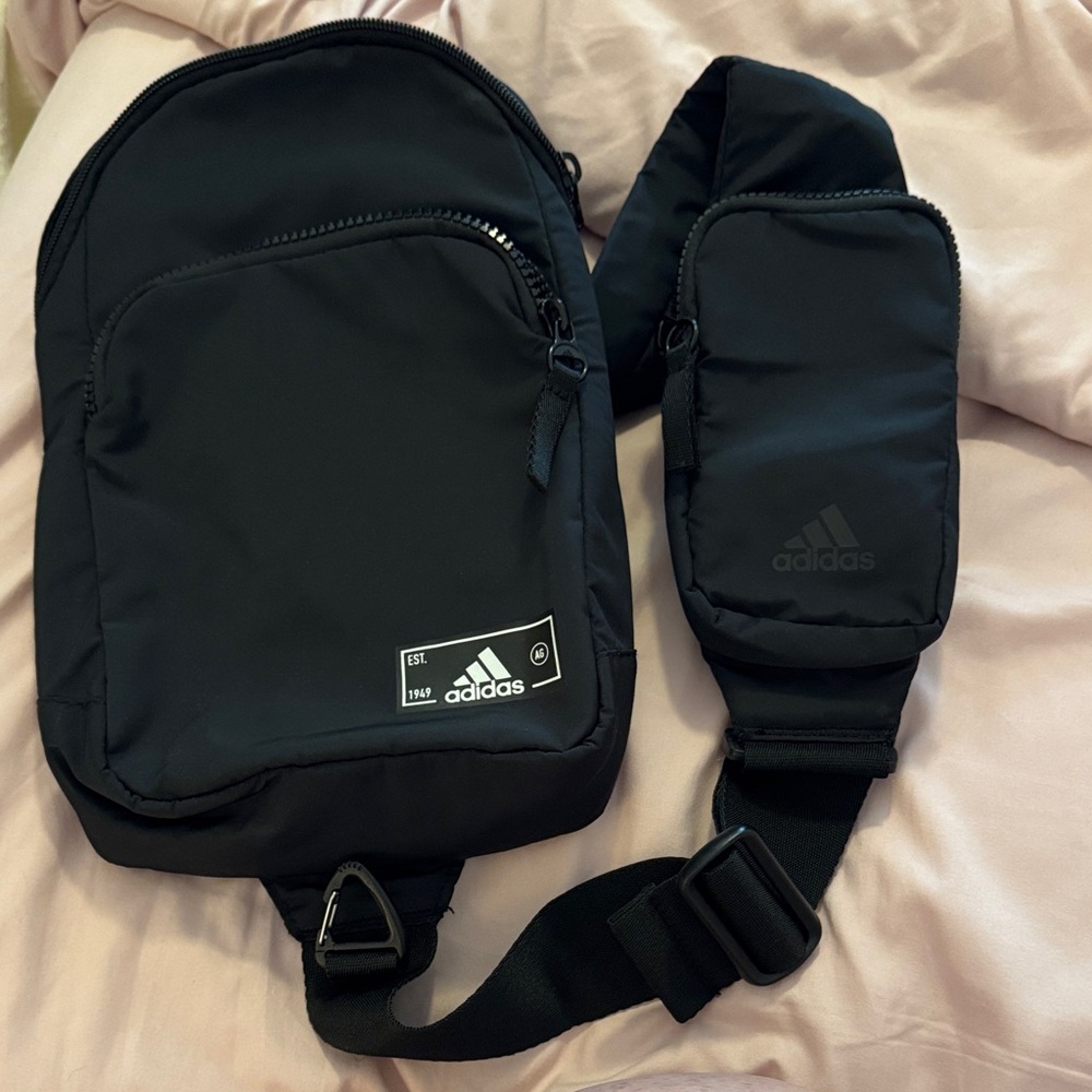 BNWOT adidas Essentials Sling Crossbody Bag (black)